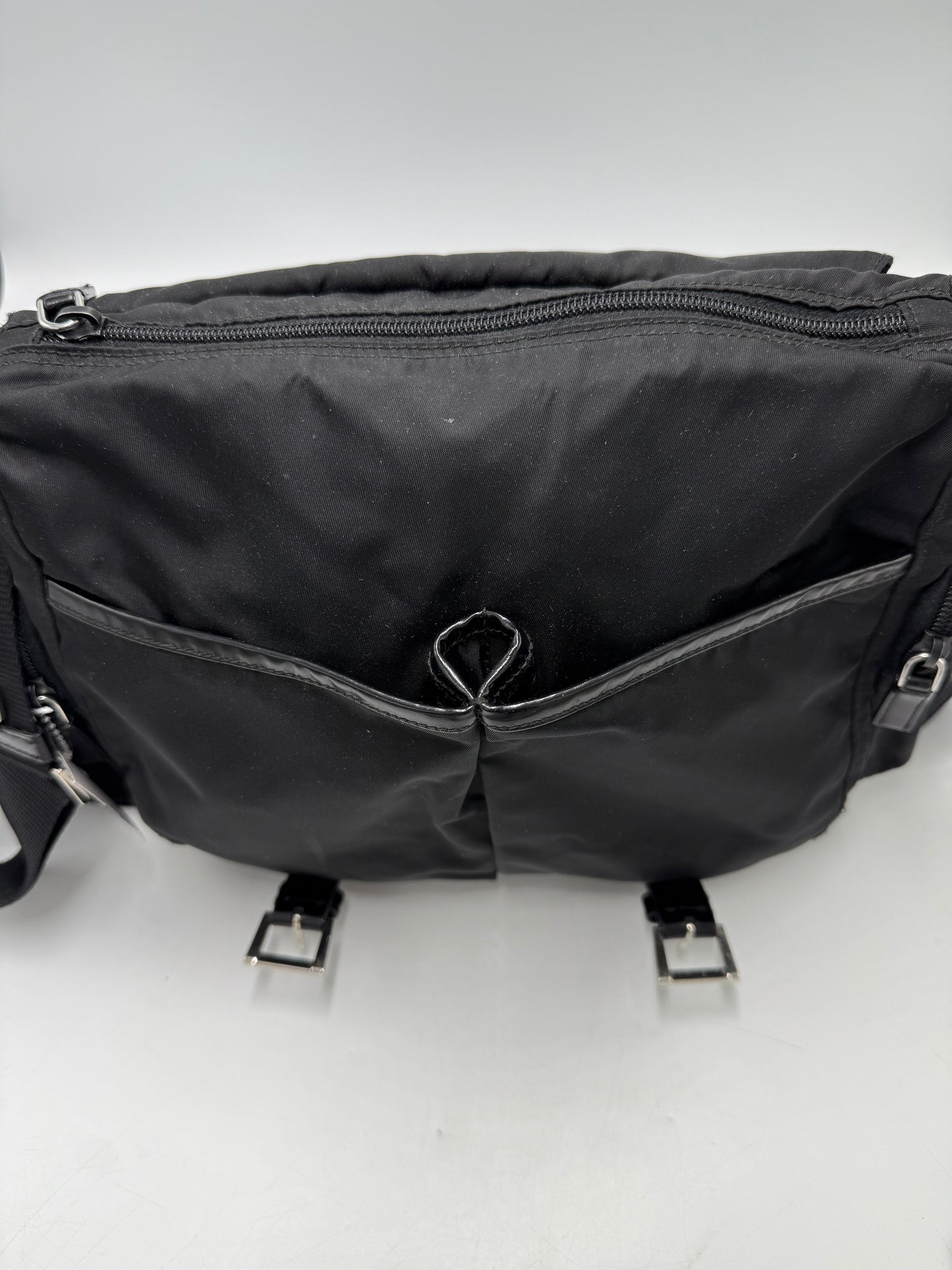Prada Nylon Messenger Luxury Handbag / Crossbody