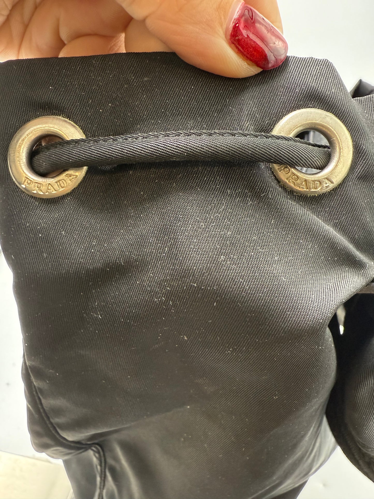 Prada Tessuto Nylon Luxury Designer Backpack / Handbag