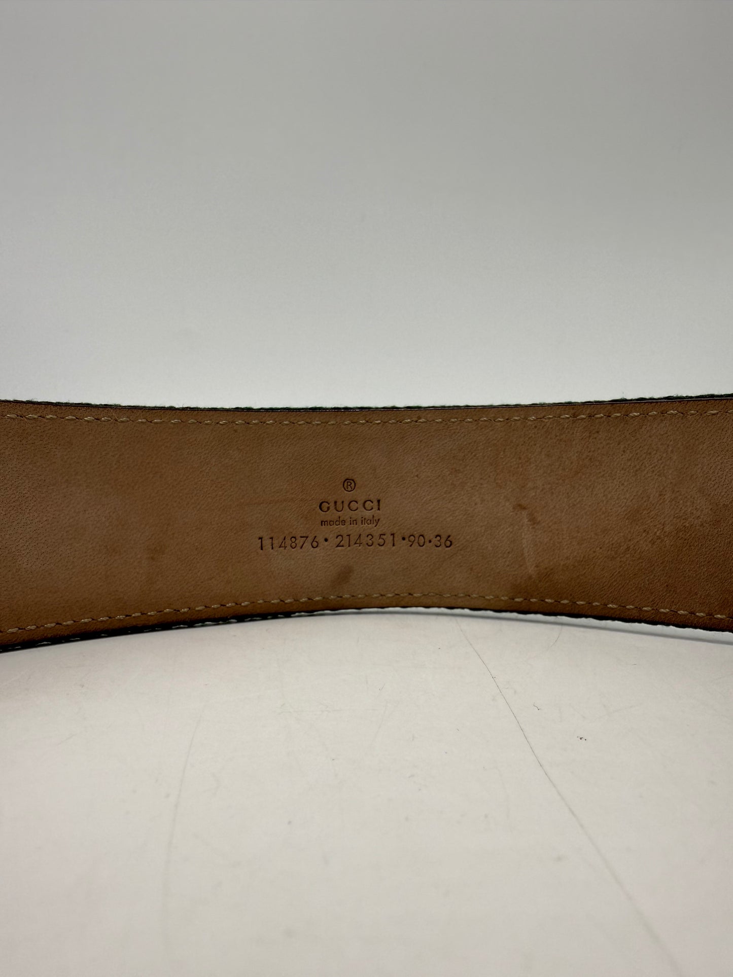 Gucci Web Stripe Interlocking G Luxury Designer Belt