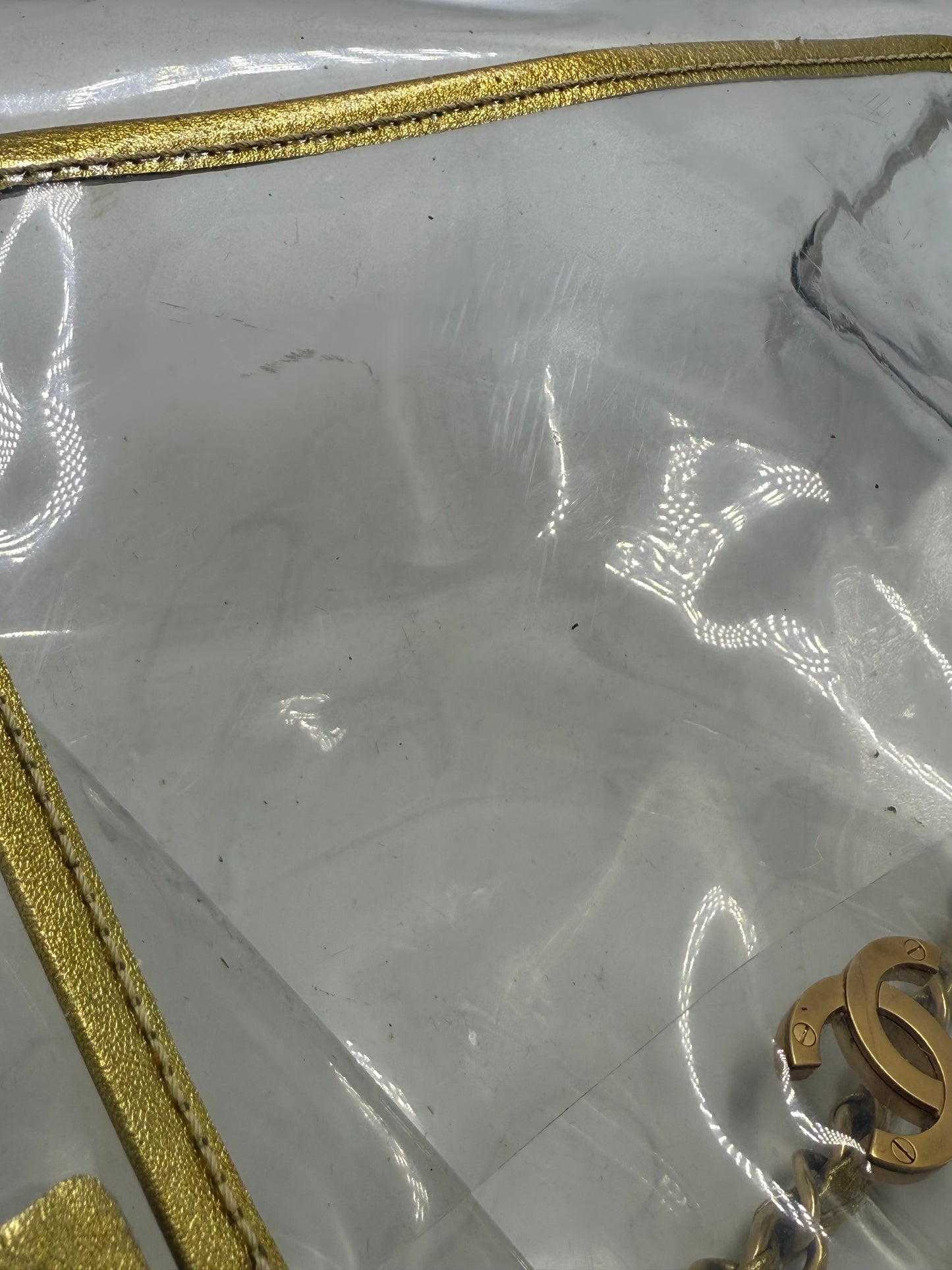 Chanel Naked Shopping Tote Luxury Handbag