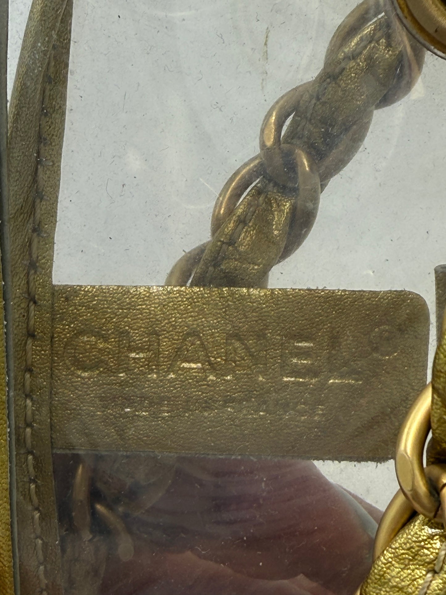 Chanel Naked Shopping Tote Luxury Handbag
