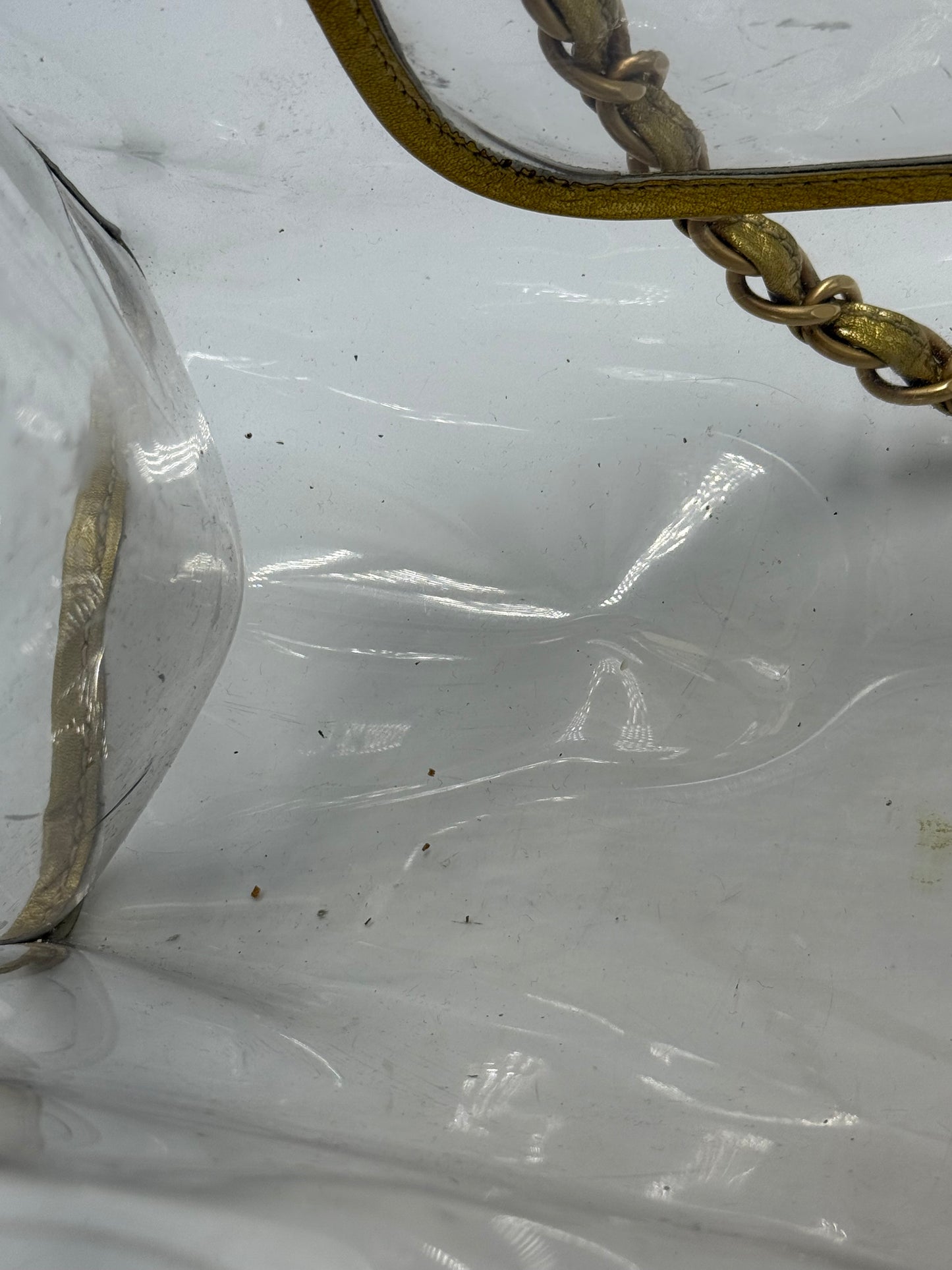 Chanel Naked Shopping Tote Luxury Handbag