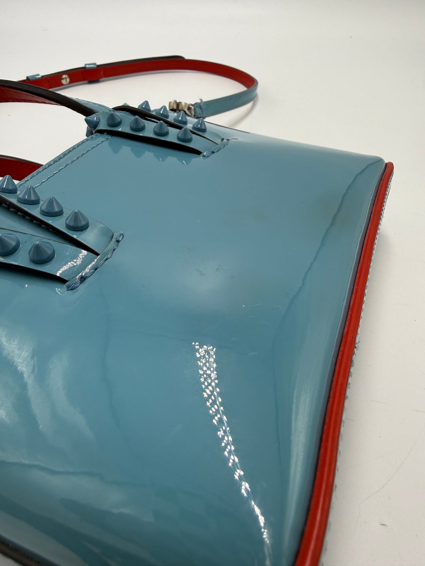 Christian Louboutin Nano Cabata E/W Tote  Luxury Handbag