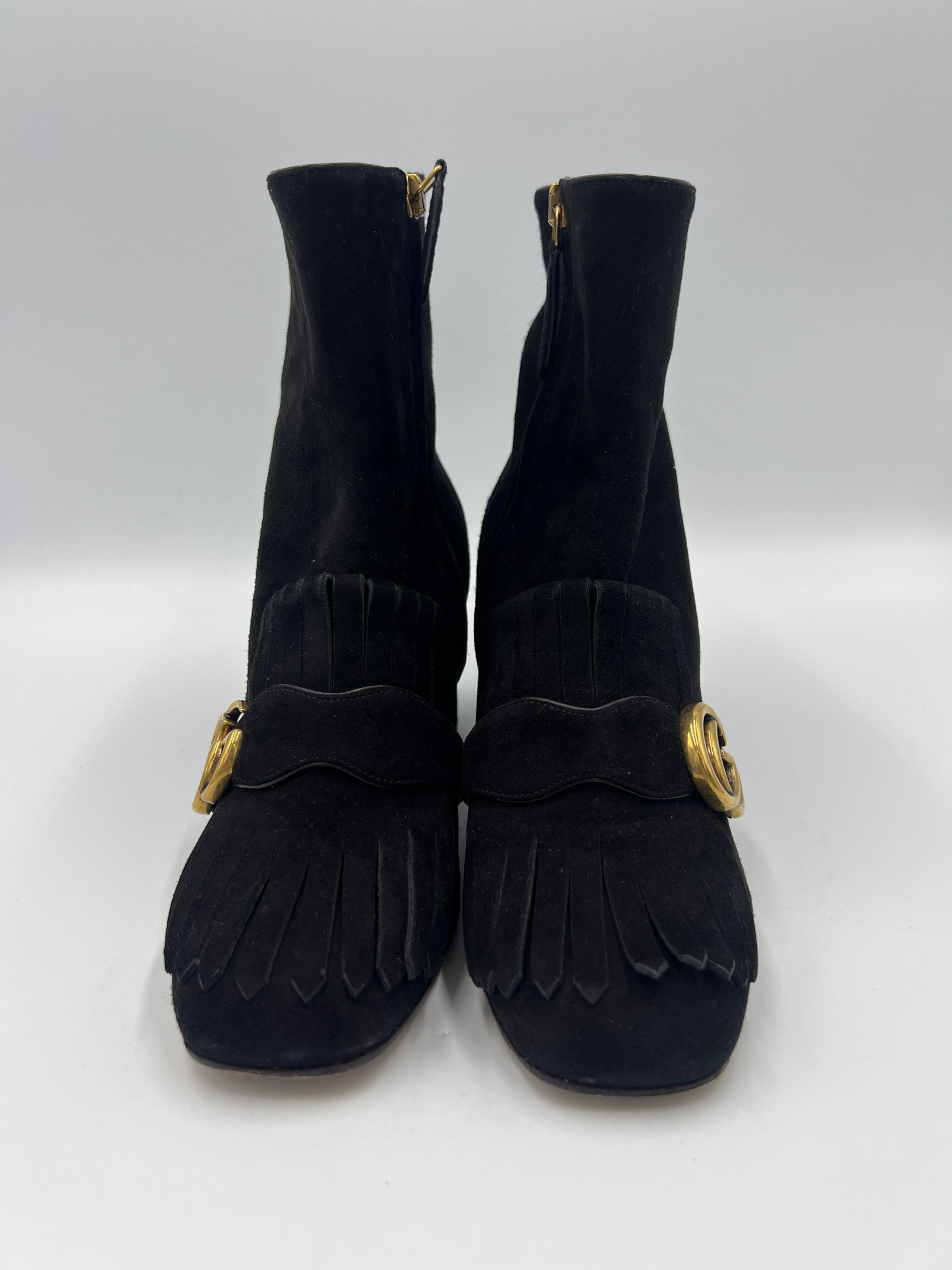 Gucci GG Marmont Fringe Boots  Size: 6 (36)