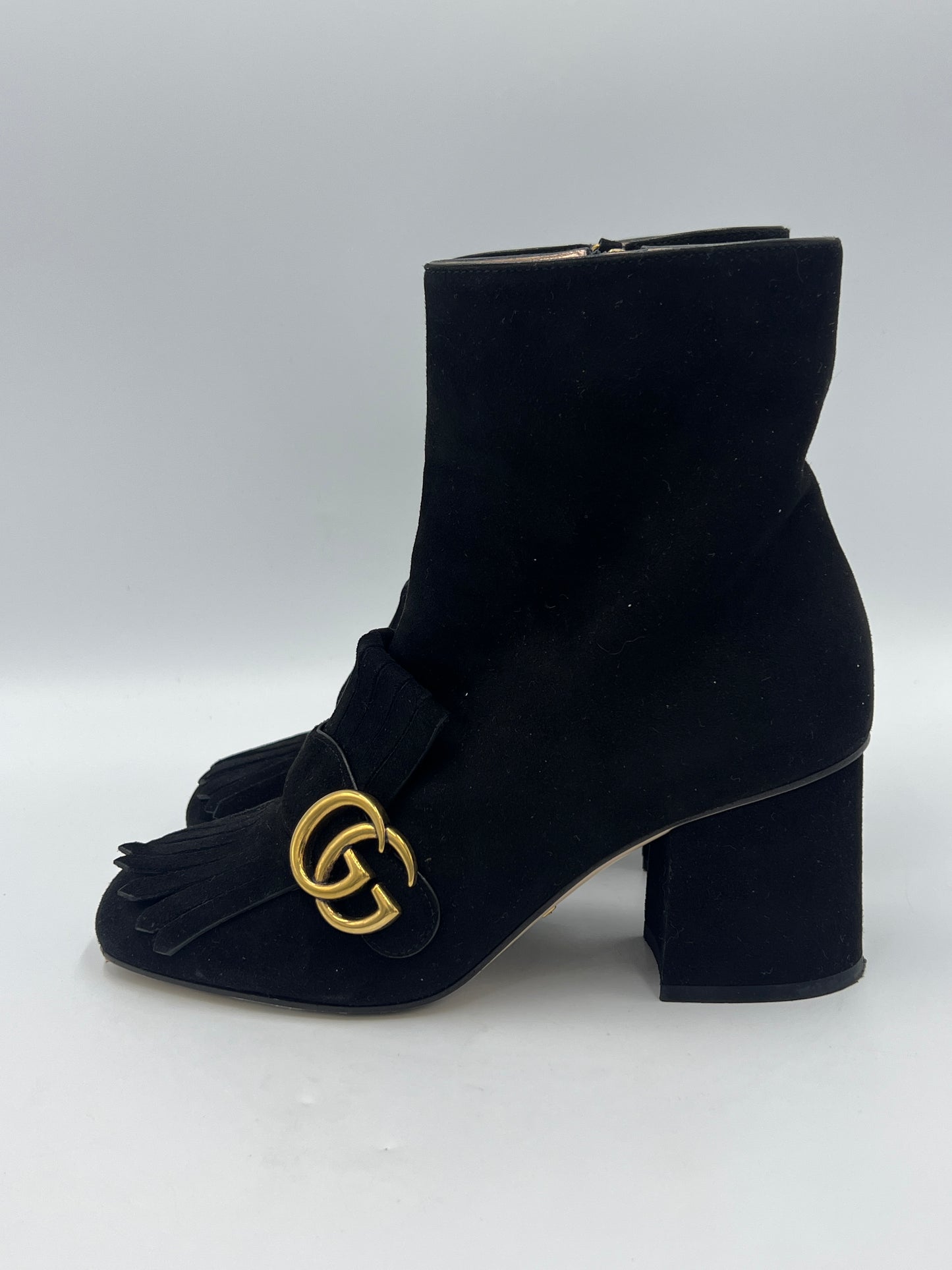 Gucci GG Marmont Fringe Boots  Size: 6 (36)