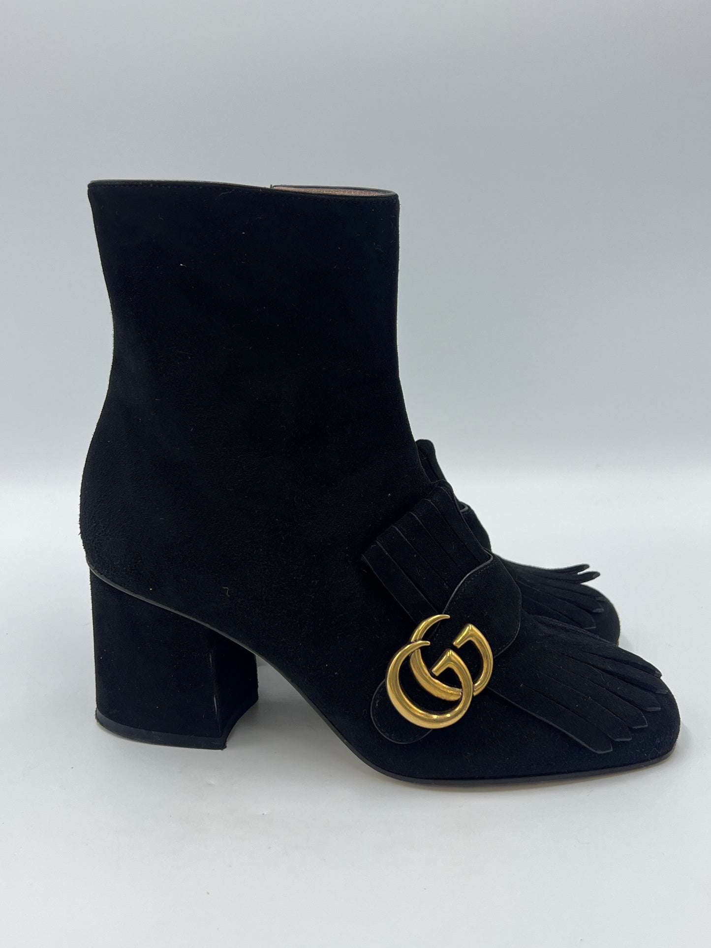 Gucci GG Marmont Fringe Boots  Size: 6 (36)