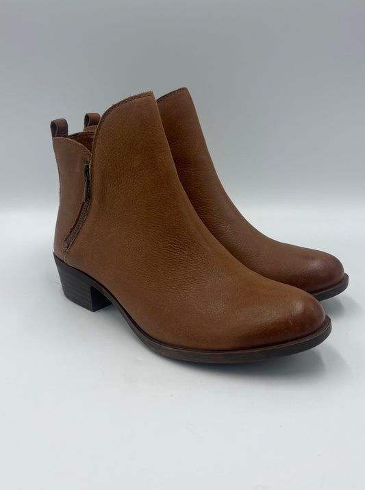 Boots Ankle Heels By Lucky Brand  Size: 8