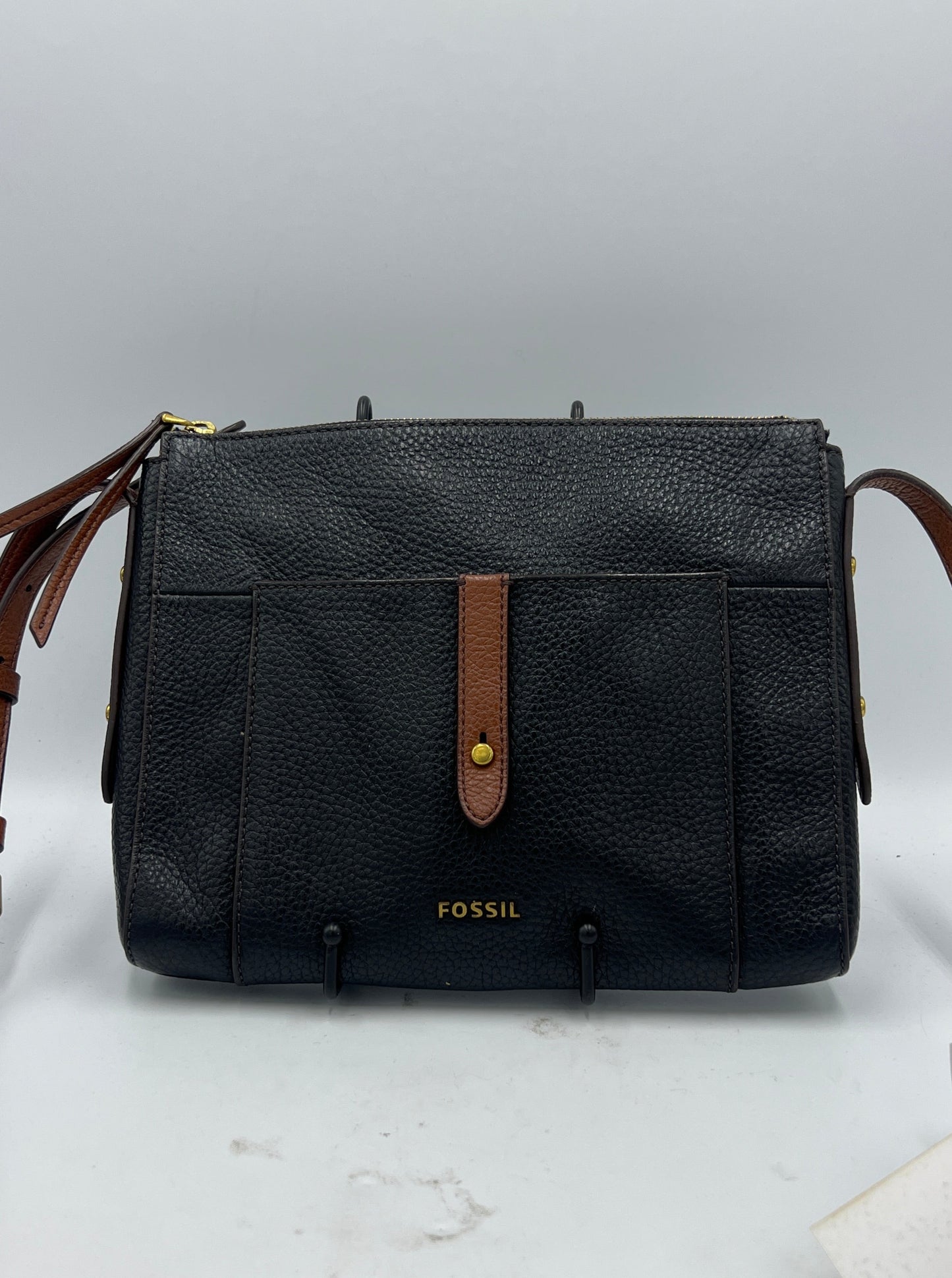 Crossbody Designer By Fossil  Size: Small