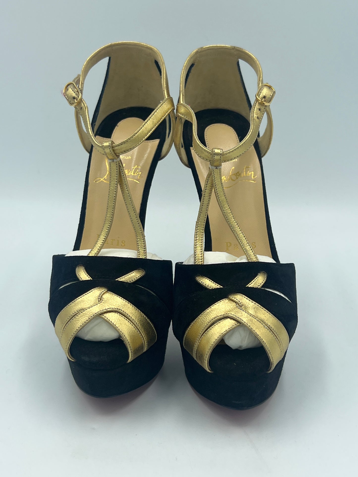 LIKE NEW! Christian Louboutin Glennalta Luxury Designer Heels, Size: 5