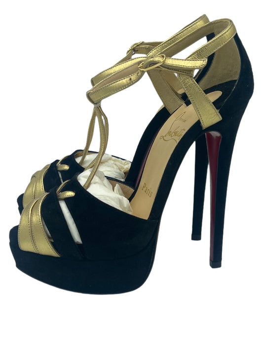 LIKE NEW! Christian Louboutin Glennalta Luxury Designer Heels, Size: 5