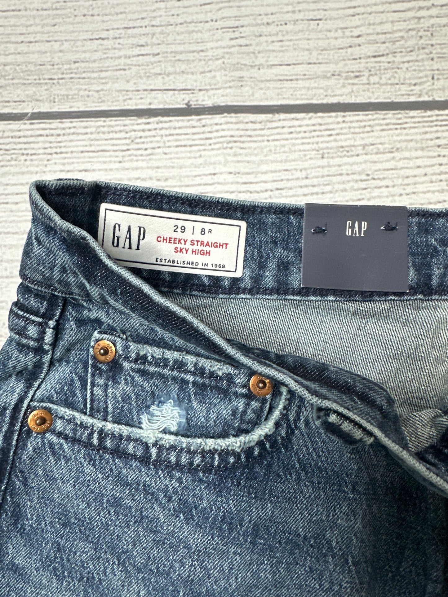 Jeans Straight By Gap  Size: 8