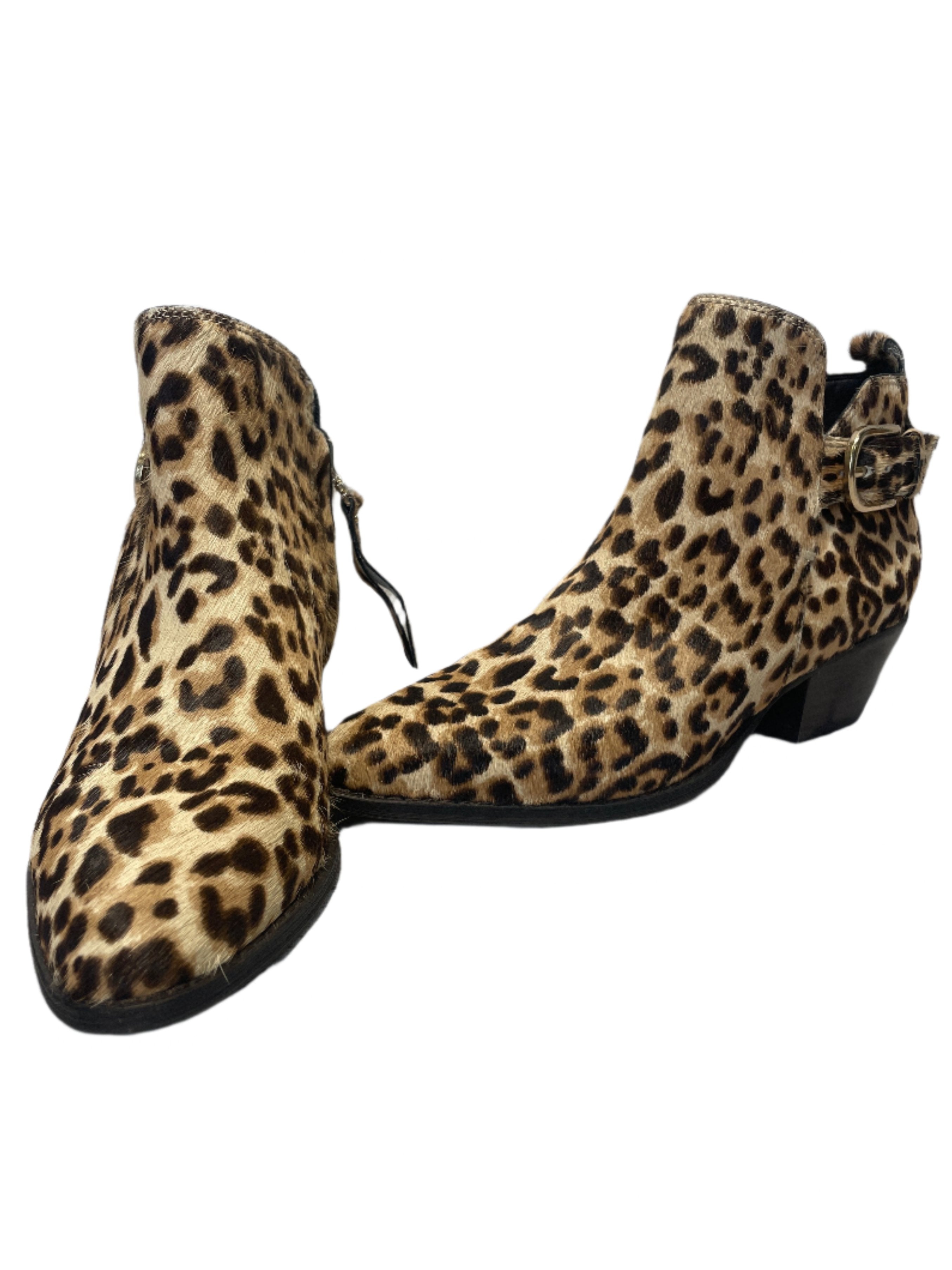 Sam edelman keely bootie on sale leopard